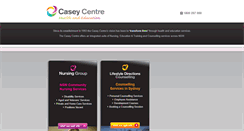 Desktop Screenshot of caseycentre.com.au